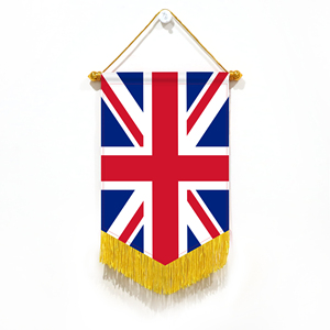 Wholesale Mini Pennant Car Flags 20x30cm United Kingdom Wall Decor <b>Small</b> Ornaments Hanging Digital Printing - Product Image 1
