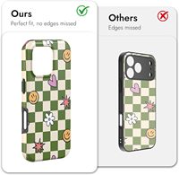 Coque de téléphone 3D à sublimation écologique, vierge, en TPU PC robuste 2-en-1, avec chargement magnétique sans fil et protection intégrale 360° pour OEM