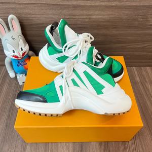 Zapatillas Deportivas Cómodas y Transpirables con Cordones, Estilo Vintage Verde LOVE, Impermeables, Antideslizantes, para Caminar - Product Image 5