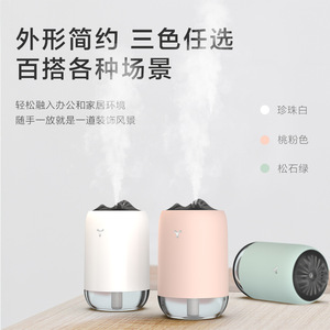 เครื่องเพิ่มความชื้นแบบสร้างสรรค์เครื่องทำความชื้นขนาดเล็ก USB ตั้งโต๊ะบ้านเงียบเครื่องทำหมอกขนาดใหญ่ฟอกอากาศในรถขายส่ง - Product Image 2