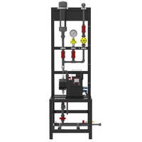 Sistem Pompa Dosis Digital 90L/H 3Bar yang Dipasang di Skid dengan Motor Stepper PVDF IP65 untuk Pengolahan Air Limbah