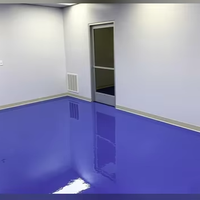 Peinture époxy de laboratoire à haute dureté sans solvant pour sols