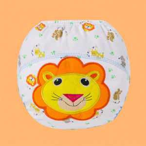 Pannolini per bambini in tessuto morbido all'ingrosso pantaloni da allenamento pantaloni per pannolini in cotone neonato baby - Product Image 4