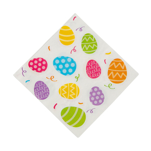 ชุดอุปกรณ์บนโต๊ะอาหารกระดาษสำหรับงานปาร์ตี้อีสเตอร์แบบกำหนดเอง จานกระดาษ แก้วน้ำ ผ้าเช็ดปาก ผ้าปูโต๊ะสำหรับงานปาร์ตี้อีสเตอร์ - Product Image 5