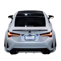 Kit carrosserie en fibre de carbone pour Lexus RC300/RC350 : jupes latérales, diffuseur avant, spoiler de coffre arrière, lèvre de pare-chocs avant - Amélioration personnalisée