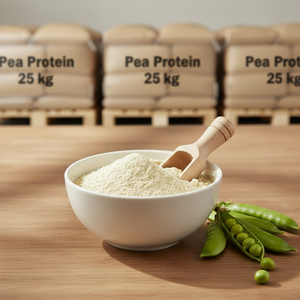 Poudre de protéines de pois végétalienne biologique, isolat de qualité alimentaire naturel, 25 kg, marque Renze, pour les grossistes et les fournisseurs d'additifs alimentaires - Product Image 5