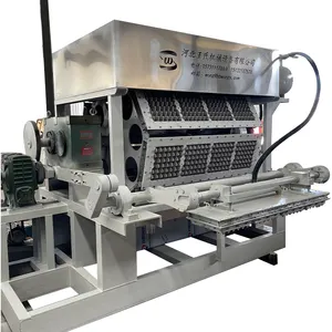 Fabrika satış 4000 adet/saat iyi performans hamuru kalıplama makinesi yumurta tepsisi makinesi üreticisi