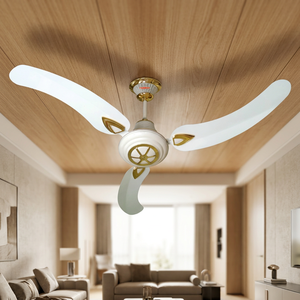 Ventilateurs de plafond électriques domestiques en métal à 3 pales pliables, 5 vitesses, avec moteur entièrement en cuivre KIMATSU 1200 mm de haute qualité et commande mécanique - Product Image 2