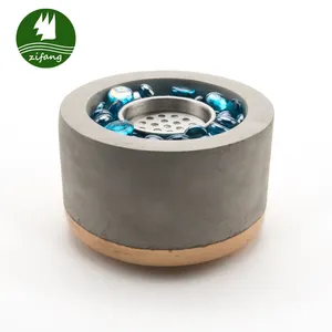 Décoration <span class=keywords><strong>de</strong></span> <span class=keywords><strong>table</strong></span> Bol à feu rond en béton <span class=keywords><strong>portable</strong></span> <span class=keywords><strong>Table</strong></span> Bio Ethanol <span class=keywords><strong>Cheminée</strong></span> <span class=keywords><strong>de</strong></span> bureau <span class=keywords><strong>portable</strong></span> - Product Image 5