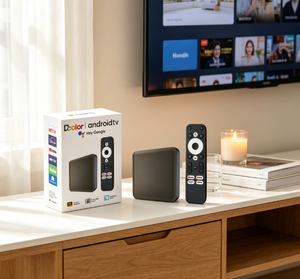 Dcolor DC2 4K HDR OTT Media Box con Control por Voz del Asistente de Google, Compatible con Google Play, OEM Disponible - Product Image 1