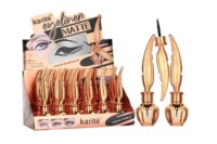 Crayon Eyeliner Mat Karité Facile à Appliquer, Exquis, Imperméable, Haute Qualité, Noir, Marque Privée, Vente en Gros