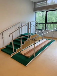 Medical Rehabilitation Therapy Equipment Walking Rehab <strong>Parallel</strong> <strong>Bars</strong> - Product Image 5