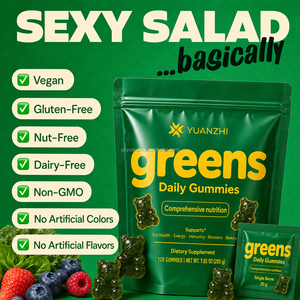 Gomitas de Superalimentos Verdes con Espirulina y Chlorella, Vitaminas - Venta al por Mayor Directa de Fábrica, Marca Privada OEM - Product Image 2