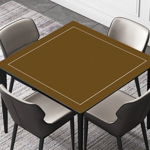 Tappetino da tavolo Mahjong quadrato nuovo Design blu orlo intorno ai bordi Mahjong giochi da tavolo - Product Image 6