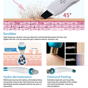 Offre Spéciale : Appareil de Nettoyage Facial Profond 18-en-1 H2O2 à Bulles pour l'Élimination des Points Noirs et l'Hydradermabrasion avec Rotation à 360° °   Écran tactile rotatif - Product Image 6