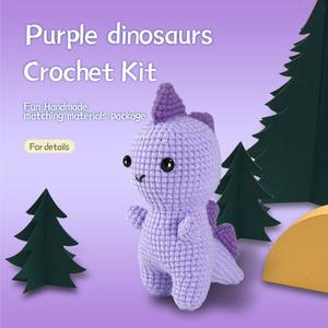 Vente chaude Crochet Kit Tissé À La Main Matériel Sac BRICOLAGE À La Main Poupée Ornement Artisanat Fournitures - Product Image 6