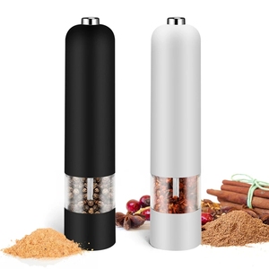 Home Kitchen Cooking <b>BBQ</b> <b>Tools</b> Spice Herbal Containers Automatic Salt and Pepper Set With LED Lights - Product Image 1