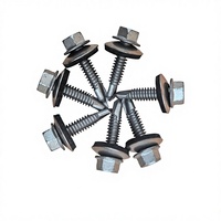 Vis autoperceuses hexagonales en acier inoxydable 410, M4.2, M5.5, M6.3, à tête hexagonale et bride