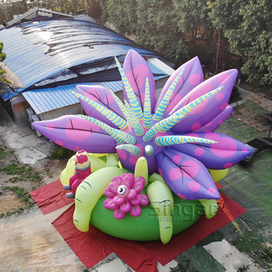 <span class=keywords><strong>Flores</strong></span> Gigantes Inflables Personalizadas <span class=keywords><strong>de</strong></span> 12 m, <span class=keywords><strong>Flores</strong></span> Grandes para Eventos al Aire Libre, Festivales, Fiestas, Decoración con <span class=keywords><strong>Flores</strong></span> Grandes - Product Image 2