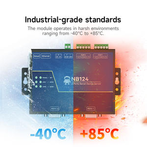 Ebyte ODM NB124 serisi endüstriyel <span class=keywords><strong>2</strong></span> kanallı seri sunucular nesil <span class=keywords><strong>2</strong></span> RS485/RS422/RS232 tcp/ip seri Port Ethernet portu - Product Image 5