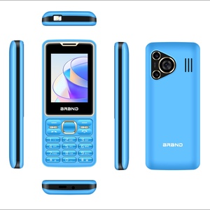 โทรศัพท์มือถือปุ่มกดพลาสติก หน้าจอ 2.4 นิ้ว แบตเตอรี่ขนาดใหญ่ 1800 มิลลิแอมป์ รองรับ GSM - Product Image 5