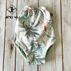 Maillot de bain en tissu écologique 2025, imprimé personnalisé, maillot de bain pour bébé, vêtements de plage hawaïens - Product Image 3