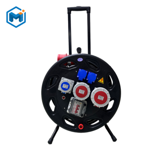 <span class=keywords><strong>สาย</strong></span>พ่วงม้วนเก็บได้ DAMO Factory ยาว 100 ฟุต พร้อมเบรกเกอร์ - Product Image 1