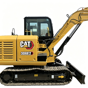 รถขุดขนาดเล็กคุณภาพสูง ปี 2017 น้ำหนัก 6 ตัน รถขุดตีนตะขาบไฮดรอลิก Cat 306e2 มือสองสำหรับขาย - Product Image 1