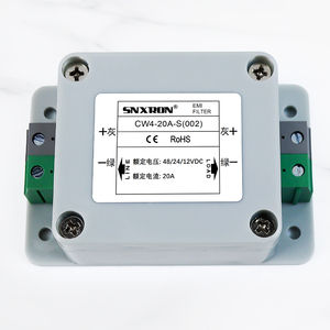 CW4-20A-S(002) 3a6a10a lọc 12 V/24 V/48 V DC cung cấp điện nhiễu tần số đàn áp bộ lọc - Product Image 4