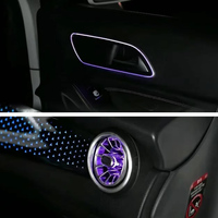 Kit de Iluminación Ambiental Dinámica Rainbow Symphony de 34 Luces para Benz GLA CLA W117 W156 2013-2019, con Control por Smartphone, Plug & Play