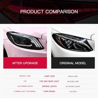 Feux avant HETOP W205 2014-2021, modèle amélioré, feux de voiture neufs, phare LED modifié pour Mercedes Benz