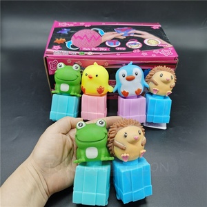 2Inch Plastic Dinosaur Egg Reversible Sensory <b>Fidget</b> Toys Double-Sided Flip Plush Toy TPR 3D Cute Pet Flip Gift Box Boys Girls - Product Image 1