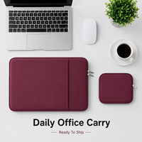 Ensemble de housses pour ordinateur portable avec logo personnalisé et pochette à accessoires, fabricant OEM pour cadeaux d'affaires, accessoires technologiques promotionnels