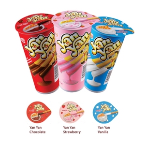 Crunchy Biscuit Snacks Filled <b>Strawberry</b> <b>Cream</b> <b>Sweet</b> Crunch Snack Bites Kids Treat Box Party Snack Dessert Cookies Gift Pack - Product Image 5