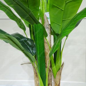 Faux bonsaï 150cm-300cm plante artificielle arbre véritable bois <span class=keywords><strong>bananier</strong></span> intérieur décor à la maison ornement <span class=keywords><strong>Musa</strong></span> Basjoo arbres décor à la maison plante - Product Image 5