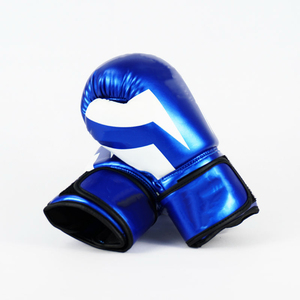 XINGHE Kids Boxing <strong>Gloves</strong> Faux Leather Cartoon Logo Print Training MMA Sparring <strong>Gloves</strong> 4 Adult Age 5-12 Years - Product Image 5