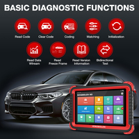 KINGBOLEN K8 Lector de Códigos de Diagnóstico OBD2 Profesional para Automóviles con Funciones TPMS, Memoria de 2G+64G, Ajuste Universal