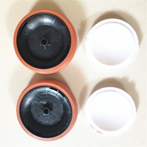 Roues d'apprentissage pour poussette d'enfant, roues silencieuses en plastique et caoutchouc Q 100, accessoires pour vélos d'enfants de 2 à 4 ans - Product Image 2