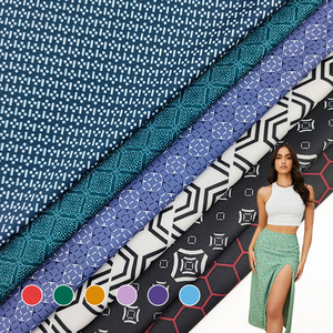 Новый стиль нейлоновая ткань 86% полиэстер 14% спандекс материал трикотажная ткань с принтом для продажи - Product Image 1