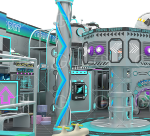 Equipo de Juegos Infantiles Personalizado al por Mayor para Centros de Entretenimiento, Parque Infantil Interior Grande para Niños - Product Image 3