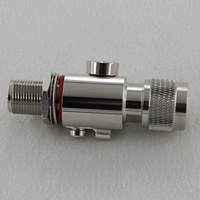 0-6GHZ Tube à décharge de gaz parafoudre parafoudre avec N mâle à N femelle cloison rf connecteur coaxial