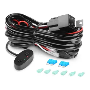 Flashing Wiring Harness for led car light hanma ATV auto truck car Offroad car led light bar