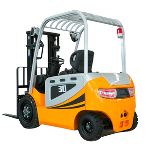 รถยกแบบ Reach Truck ยกสูง 4 เมตร สำหรับคลังสินค้าอีคอมเมิร์ซ *ใช้แบตเตอรี่ตะกั่ว-กรดแบบโซลิด - Product Image 4