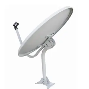 1.0m Satellite TV Antenna parabolic outdoor Hot Sale High Gain KU Band 60cm 0.6M Satellite Anten receiving dish hot sell in 2021