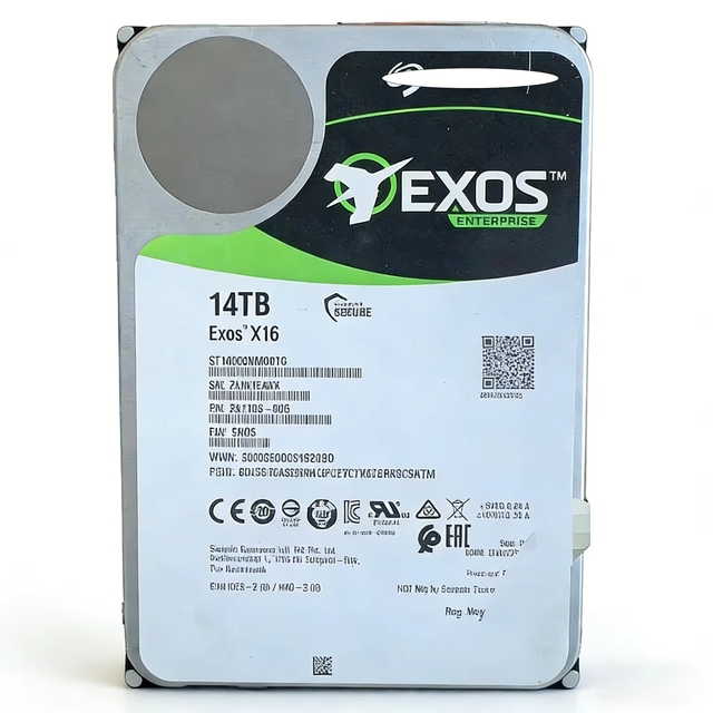 Original Exos X16 14TB Internal Enterprise HDD ST14000NM001G 7200 RPM SATA 6Gb/s Data Center HDD Hard Drive HDD