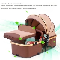 Vente chaude Wagon 3in1 pliable bébé landau bébé poussettes pour le voyage