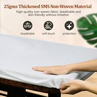 Housse de lit jetable pour patient, haute absorption, anti-fuite, hygiénique, drap de lit jetable en rouleau