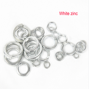 <span class=keywords><strong>Rondelle</strong></span> à ressort ouverte en acier au carbone DIN127 M3 M4 M5 M6 M8 M10, zinguée, nickelée, noire, en acier inoxydable 18-8 - Product Image 5