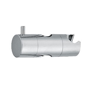 Support coulissant chromé en ABS pour tringle de rideau de douche de 20 cm de diamètre - Product Image 1