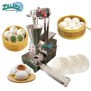 Máquina Semiautomática Comercial ZELING para Hacer Bollos al Vapor (Baozi, Momo, Siopao) <span class=keywords><strong>de</strong></span> Acero Inoxidable <span class=keywords><strong>de</strong></span> Grado Alimenticio con Motor Antioxidante - Product Image 5